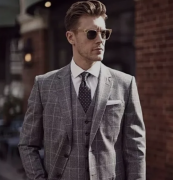 秋冬西服的定做和穿搭方法要正确打开！